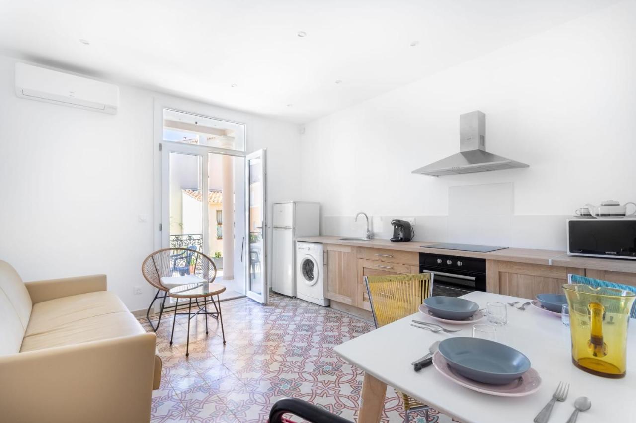 Luxurious 1 Bedroom, Ac, Terrace, Close Beaches - Dodo Et Tartine Каркеранн Екстер'єр фото